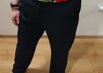 Eleganckie spodnie rozmiar 48/50 na szersze biodra