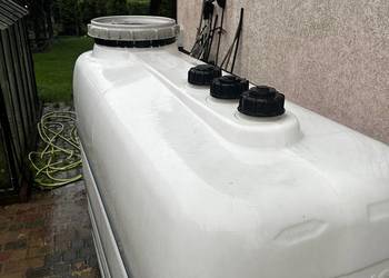 Zbiornik 2000l Duży Właz  Płuczka Woda Plastikowy Zbiorniki