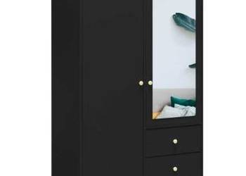 Szafa 2 drzwiowa z lustrem Siena 100 cm Darmowa dostawa