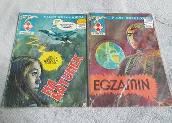 Pilot Śmigłowca - zestaw 2 komiksów, 1 wydanie, 1975 rok