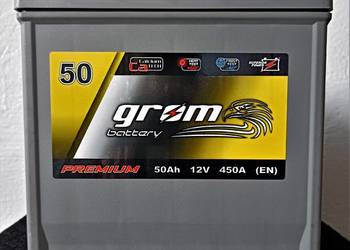 Akumulator 50Ah 450A GROM Premium