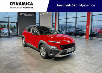 Hyundai Kona 1.0T-GDI 120KM DCT 2021 r., salon PL, I właściciel, serwisowa…
