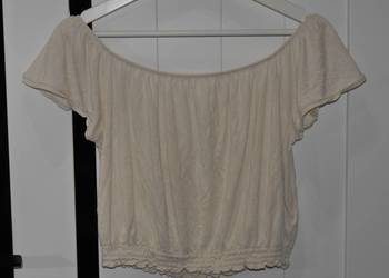 H&M fajna bluzeczka marszczenia 36 S