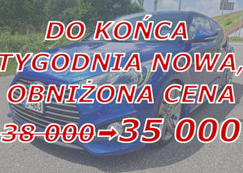 Hyundai Veloster 1.6 Turbo 204KM, Automat, LED, Skóra, Bezwypadek, Zadbany