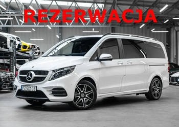 Mercedes V 300 Gwarancja 09.2029. Webasto, Pneumatyka, Wentylowane fotele.…