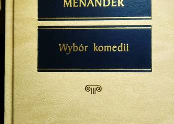 Menander komedie książki prezenty gwiazdka Bródno