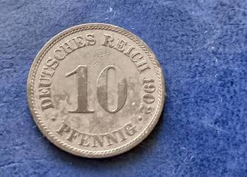 Stare monety 10 fenig 1902 A NIemcy