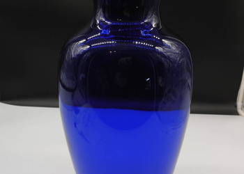 Wazon Vintage – Szkło Kobaltowe 36,5cm.