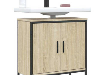 Szafka pod umywalkę dąb sonoma 60x30x60 cm WM-842447
