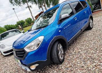 Dacia Lodgy Stepway 115 , Sprowadzony , Opłacony , Pełna Dok ,