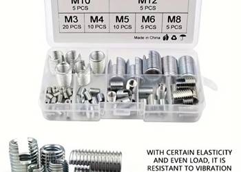 Tulejki do naprawy gwintu
