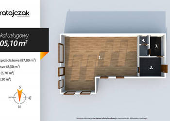 Lokal 105.1m2 Pogórze