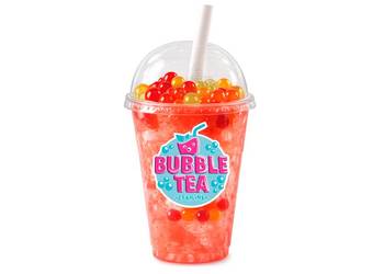 Kubki do Bubble Tea  z przykrywką wypukłą 400/500ml 800szt.