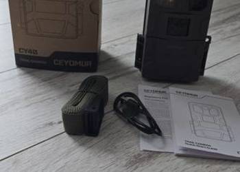 Kamera Leśna 36MP Noktowizor Ochrona Działki CEYOMUR CY40 2K