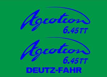 Naklejki Deutz Agrotron 6.45 tt zamienniki