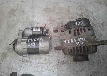 NISSAN MICRA K12 1,2 16V rozrusznik alternator