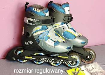 Rolki Salomon Junior regulowane 30⅔ - 34⅓ dziecięce Z-Elite [R43]