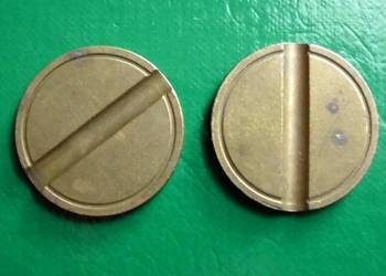 Żeton "z paskiem"..._