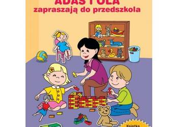 Adaś i Ola zapraszają do przedszkola + naklejki