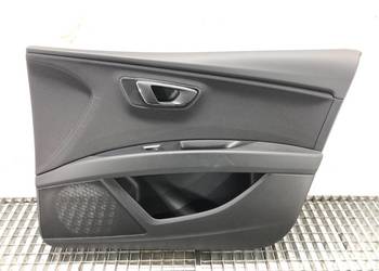 BOCZEK DRZWI PRAWY PRZÓD SEAT LEON III Hatchback TAPICERKA