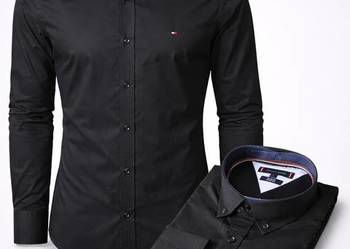 Czatna koszula męska Tommy Hilfiger rozmiar M - okazja