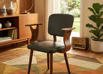Fotel do biurka Cees Braakman Cor & Kitsch lata 50. Mid-Century vintage