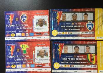 ( 217. ) Bilety Na Mecze Drużyny Pogoń Szczecin 2006 R. ( 217. ) Bilety Na Mecze Drużyny Pogoń Szczecin 2006 R.