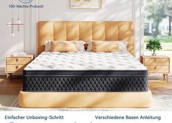 Nowy materac premium 160x200 wyysoki 27cm spreżyny kieszeniowe