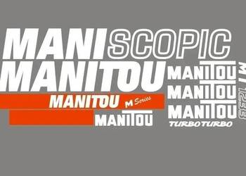 Naklejki oklejenie MANITOU MT 1233 Zamiennik
