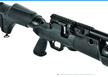 Karabin wiatrówka PCP Hatsan Hercules, tłumik QE 7.62 mm