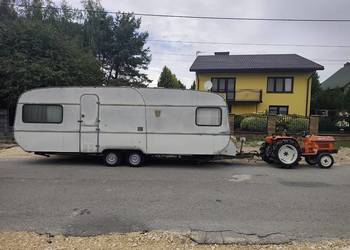 Przyczepa TABBERT * 650cm * Stacjonarna * Na działkę * Transport *