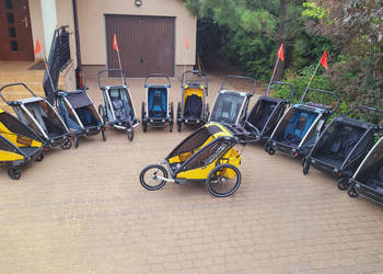 Przyczepka rowerowa Thule Sport 2 Cross 1 Cab Lite wynajem wypożyczalnia