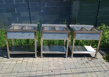 Basen Gastronomiczny 2 komorowy 80x60