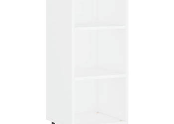 Szafka biała 345x325x90 cm materiał drewnopochodny WM-828708