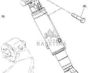 Fendt 930 933 936 939 942 GEN 7 Siłownik Zawieszenia Dolnego Amortyzator C… Fendt 930 933 936 939 942 GEN 7 Siłownik Zawieszenia Dolnego Amortyzator C…