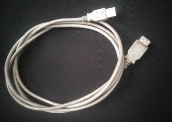 Kabel, przedłużacz USB A wtyk żeński męski
