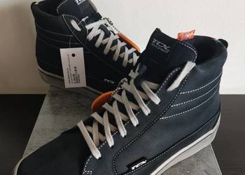 Buty trampki motocyklowe TCX Street 3 WP Black Vintage Wodoszczelne