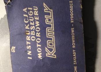 Instrukcja obsługi Komar sztywniak 1964rok Simson sr2