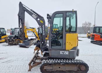 Minikoparka Volvo ECR 25D 2.5 tony 2019r 1900mtg