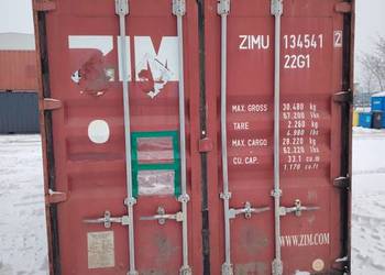 Sprzedam kontenery morskie używane 20'DV-Janów Lubelski