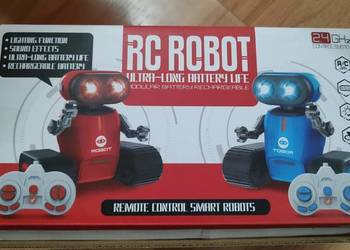 Zestaw zdalnie sterowanych robotów