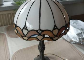 Lampa w stylu Tiffany produkcji polskiej