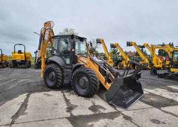 KOPARKO-ŁADOWARKA CASE 695 SV JOYSTICK NEW HOLLAND JCB 4CX CAT 434 444