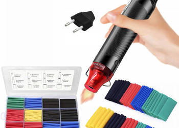 Opalarka Hot-air 300W + Zestaw Rurek Termokurczliwych 850szt | do Izolacji