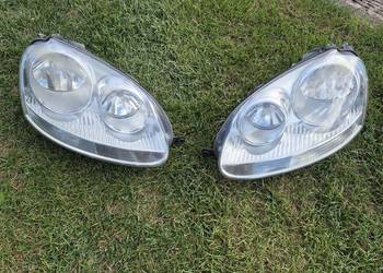 Lampy przednie golf v, jetta