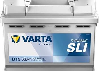 Akumulator 63Ah 610A EN VARTA Silver Dynamic D15