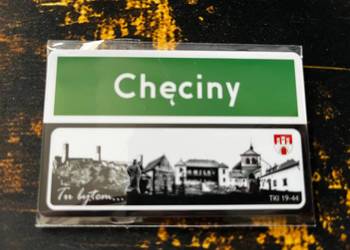 Magnes turysty turystyczny Chęciny