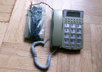 Telefon stacjonarny przewodowy Maria MT-512 z PRL.