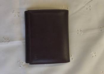 Portmonetka męska - Nowa - z miękkiej skóry.