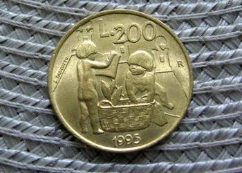 San Marino 200 Lirów 1995r -